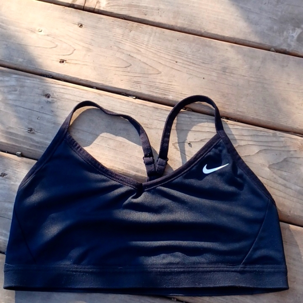 Black Nike Sports Bra Medium